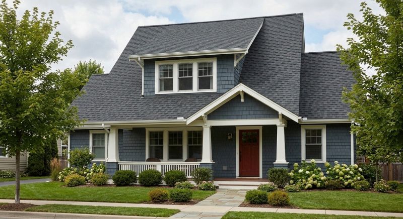 A Frame Roof Installation in Gary, IN