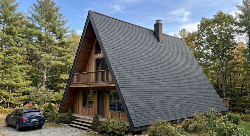 A Frame Roof Installation in Gary, IN
