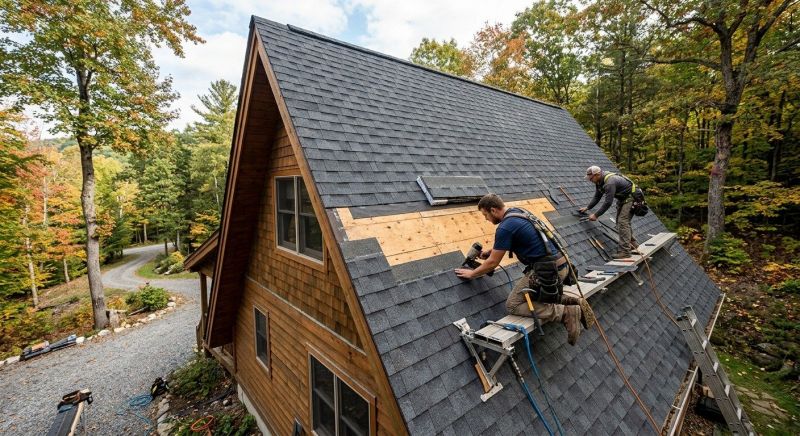 A Frame Roof Repair in Gary, IN