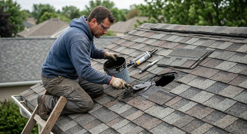 A Frame Roof Repair in Gary, IN