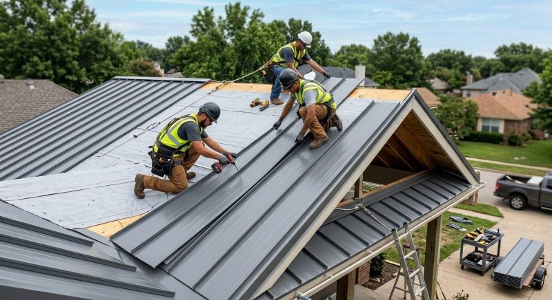 Aluminum Roof Installation in Lansing, IL