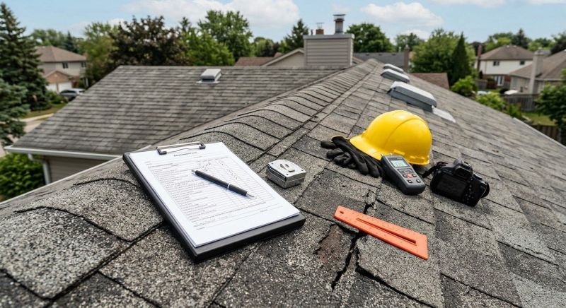 Asphalt Roof Inspection in Gary, IN