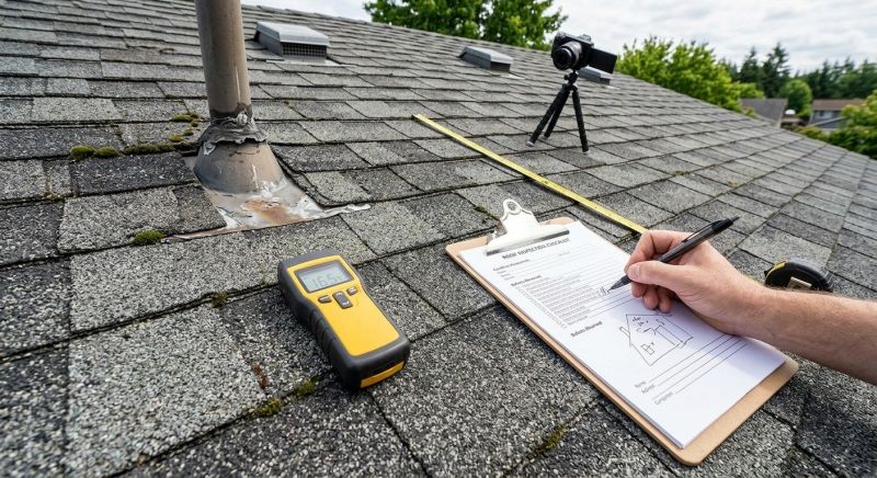 Asphalt Roof Inspection in Westville, IN