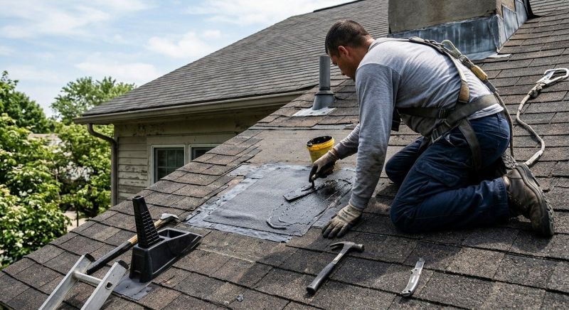 Asphalt Roof Leak Repair in Hazel Crest, IL