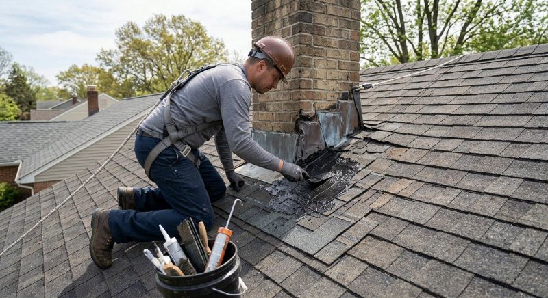 Asphalt Roof Leak Repair in Lowell, IN