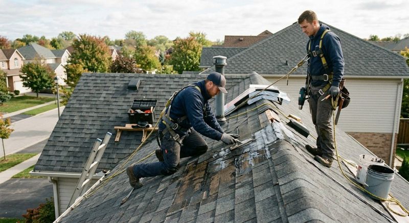 Asphalt Roof Leak Repair in Whiting, IN