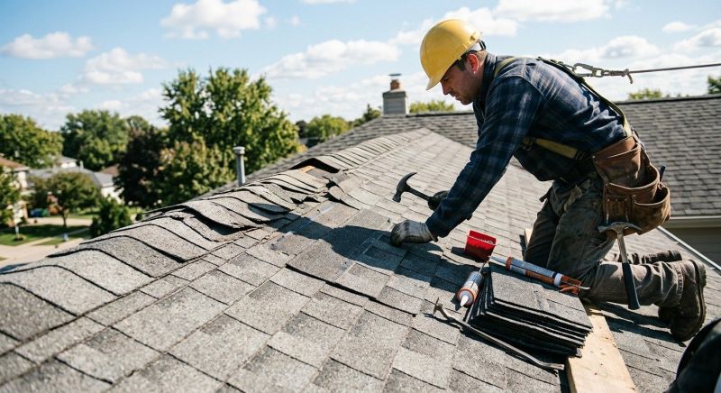 Asphalt Roof Repair in Crete, IL