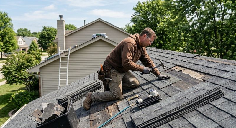 Asphalt Roof Repair in Frankfort, IL