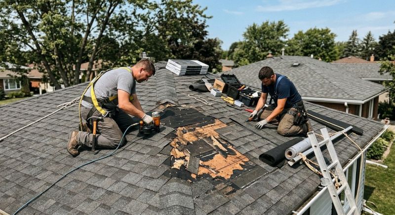 Asphalt Roof Repair in Hazel Crest, IL