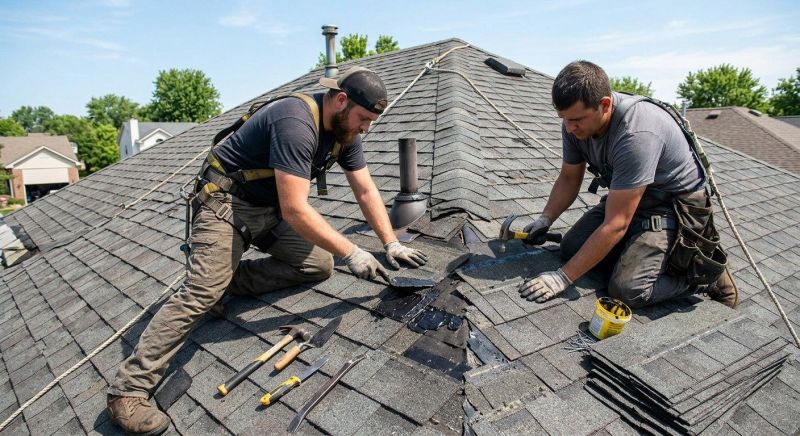 Asphalt Roof Repair in Porter County, IN