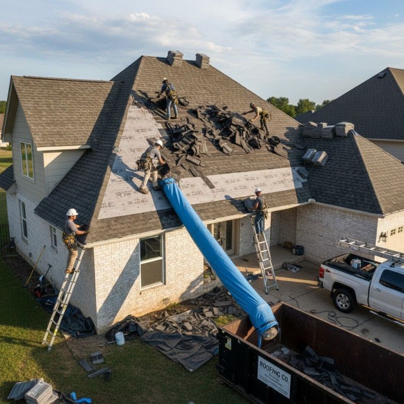Asphalt Roof Replacement in Tinley Park, IL