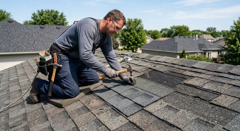 Asphalt Shingles Repair in Steger, IL