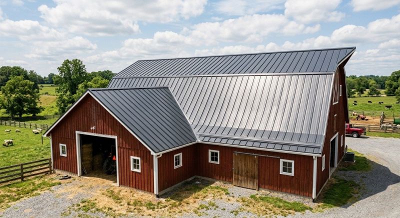 Barn Roof Replacement in Midlothian, IL