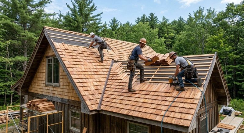 Cedar Roof Installation in Frankfort, IL