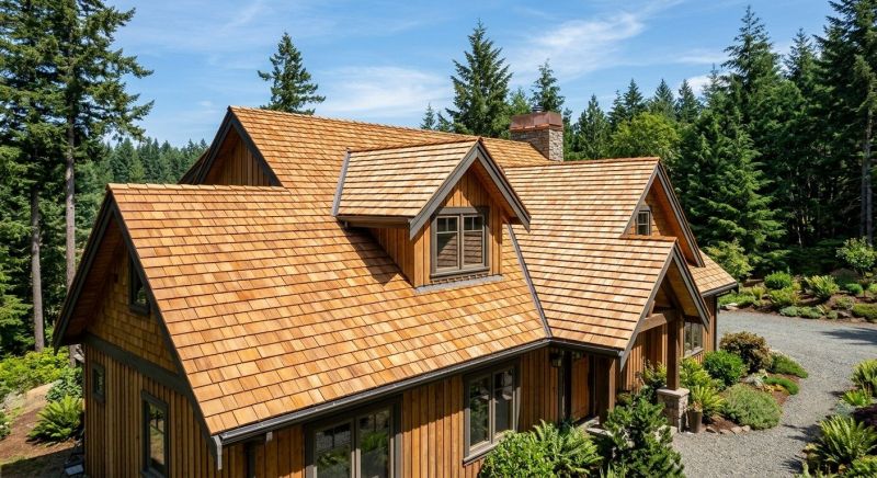 Cedar Roof Installation in Midlothian, IL