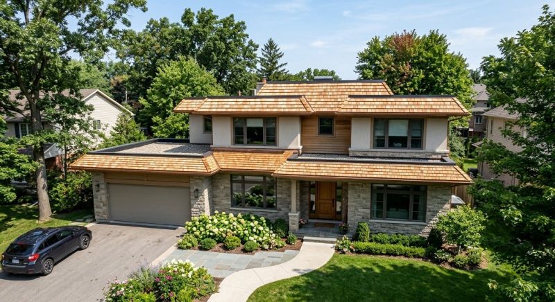 Cedar Shake Roof Construction in Chicago, IL