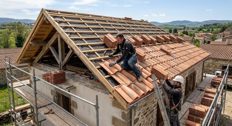 Clay Roof Installation in Hammond, IN