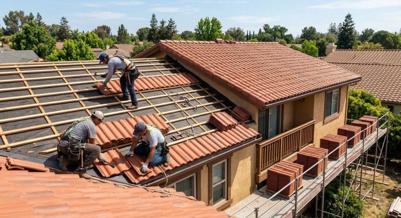 Clay Roof Installation in Steger, IL