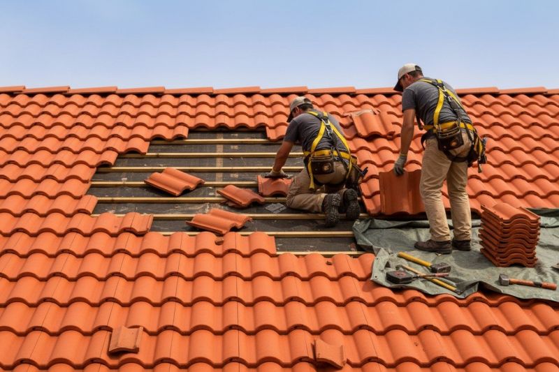 Clay Roof Leak Repair in Gary, IN
