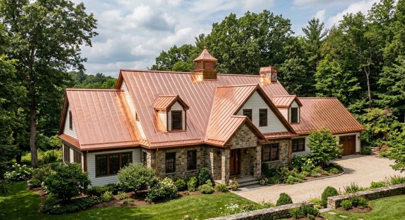 Copper Roof Replacement in Gary, IN