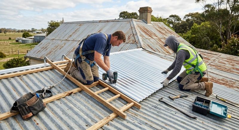 Corrugated Roof Repair in Chicago Ridge, IL