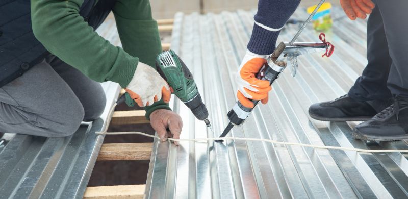 Corrugated Roof Repair in Hobart, IN