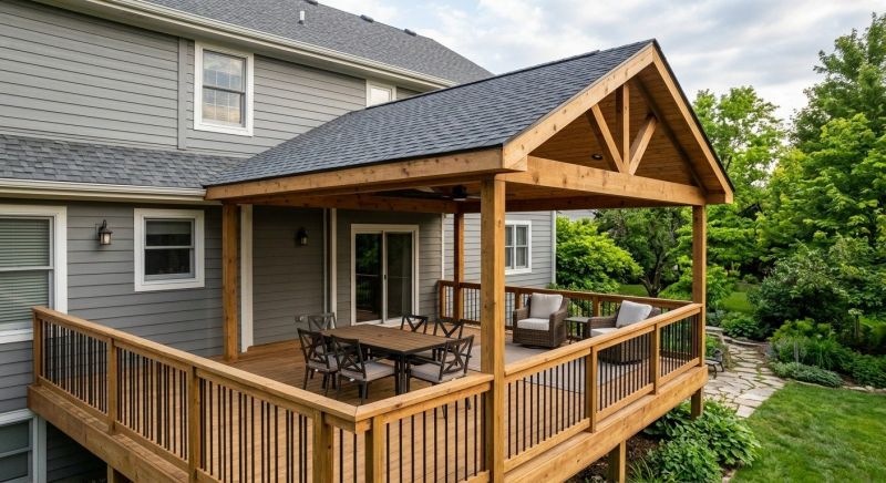 Deck Roof Construction in Gary, IN