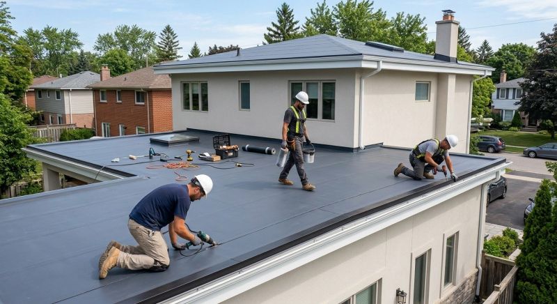 Epdm Roof Installation in East Chicago, IN