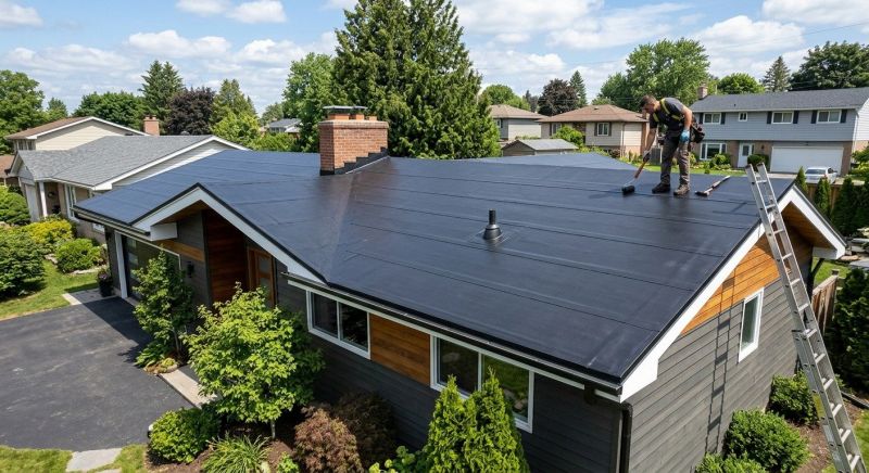 Epdm Roof Installation in Flossmoor, IL