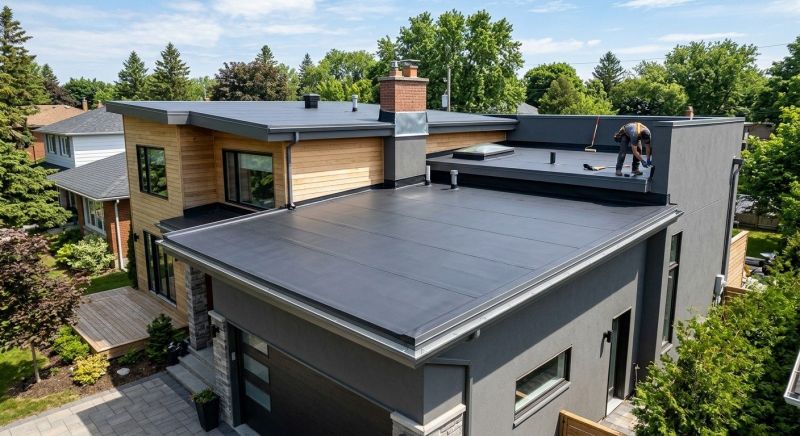 Epdm Roof Installation in Palos Hills, IL