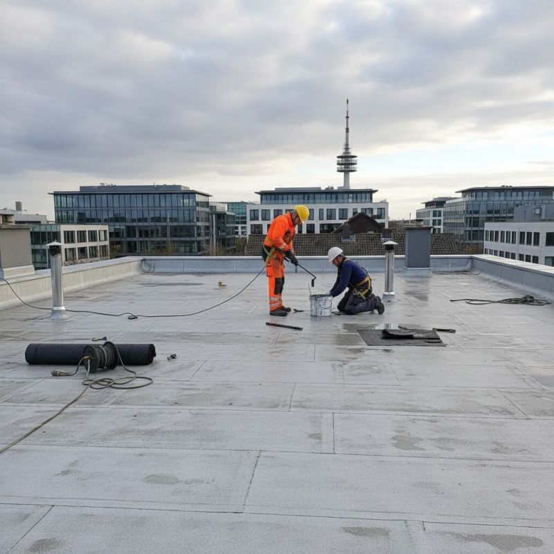 Flat Roof Repair in Munster, IN