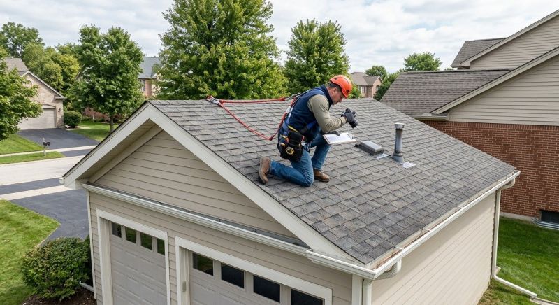 Garage Roof Inspection in Gary, IN