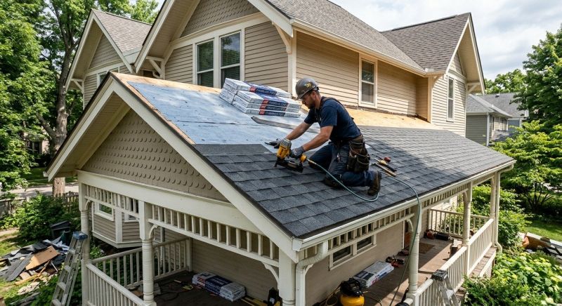 House Roof Installation in Tinley Park, IL