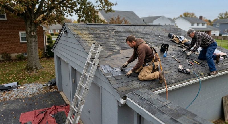 House Roof Repair in Crete, IL