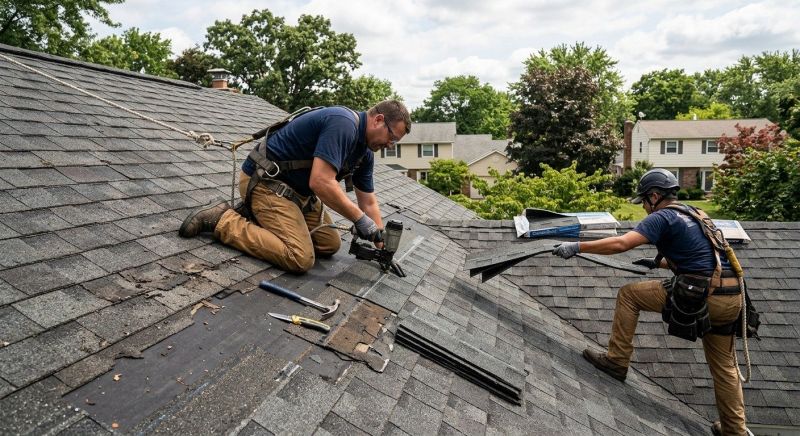 House Roof Repair in Dyer, IN