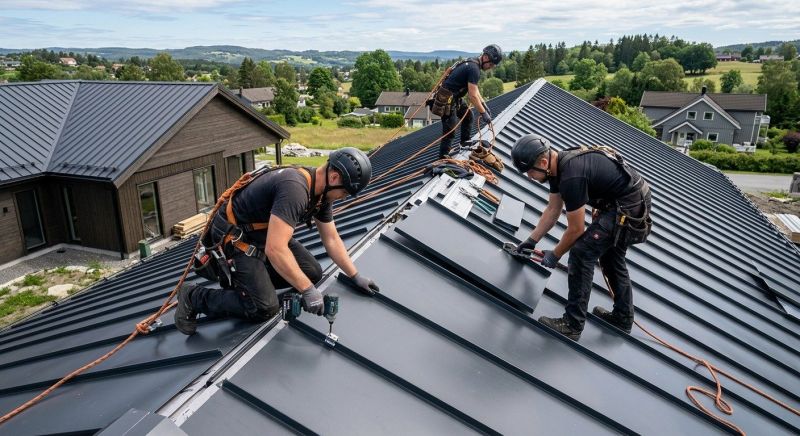 Metal Roof Installation in Crete, IL