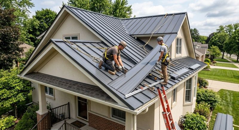 Metal Roof Installation in Munster, IN