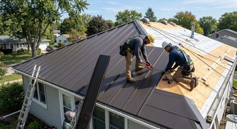 Metal Roof Installation in Palos Heights, IL