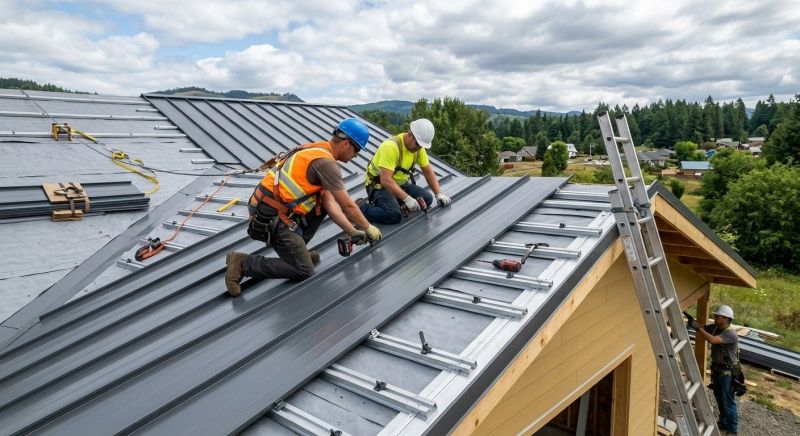 Metal Roof Installation in Portage, IN