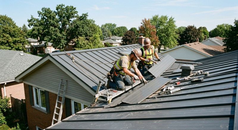 Metal Roof Repair in Hazel Crest, IL