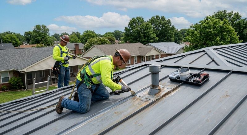 Metal Roof Repair in Munster, IN