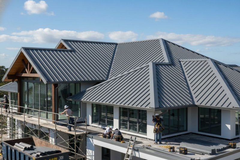 Metal Roof Replacement in Lansing, IL