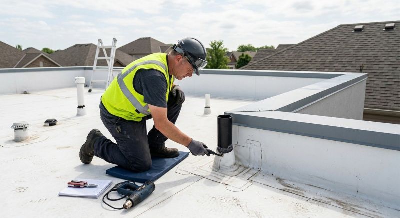 Pvc Roof Inspection in Gary, IN