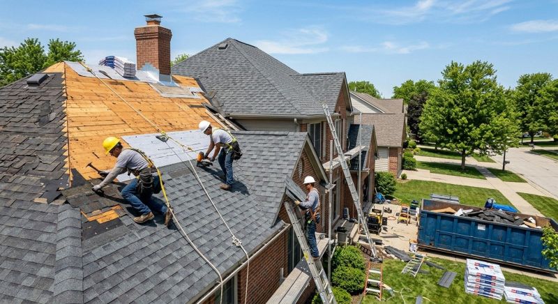 Residential Roof Replacement in Oak Forest, IL