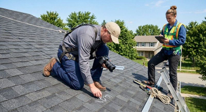 Roof Damage Inspection in Chicago Heights, IL