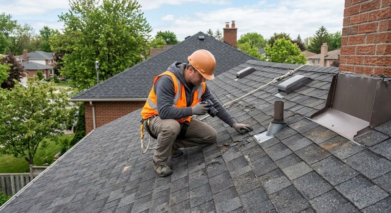 Roof Damage Inspection in Evergreen Park, IL