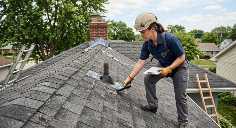 Roof Damage Inspection in Portage, IN