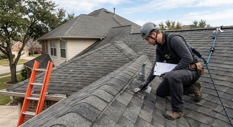 Roof Damage Inspection in Valparaiso, IN
