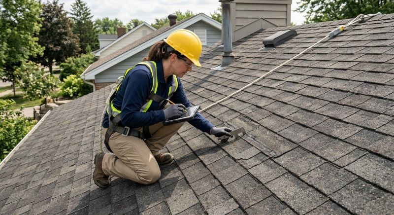 Roof Damage Inspection in Westville, IN