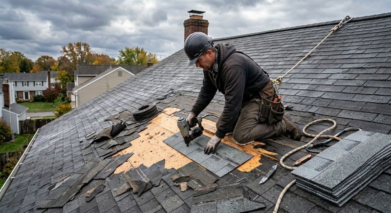 Roof Damage Repair in Hobart, IN